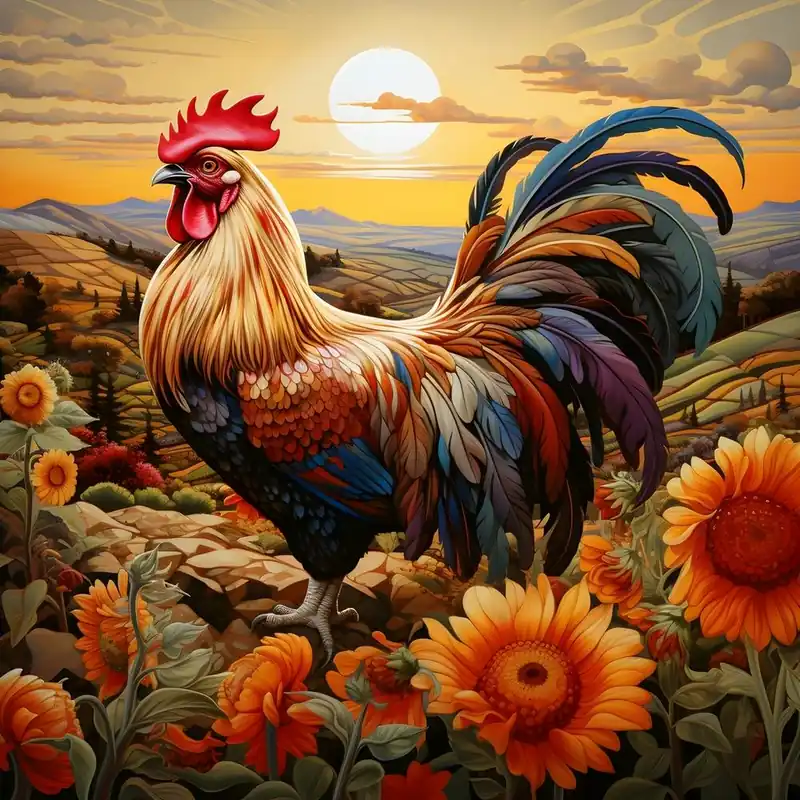 Hot Picks Sunrise Rooster 1