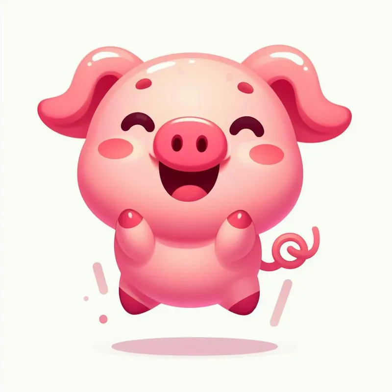 Happy pig emoji Bulk Order