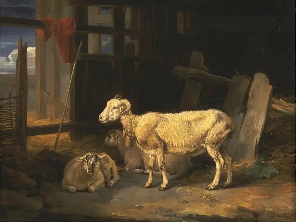Heath Ewe And Lambs, James Heath Instant Buy