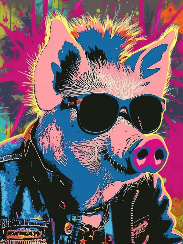 Pig In Sunglasses Warranty Included
