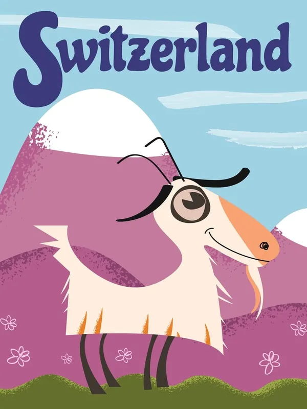 Brand New Goat In Switzerland