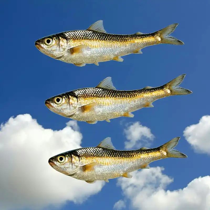 Three Fish In The Sky Fast Shipping