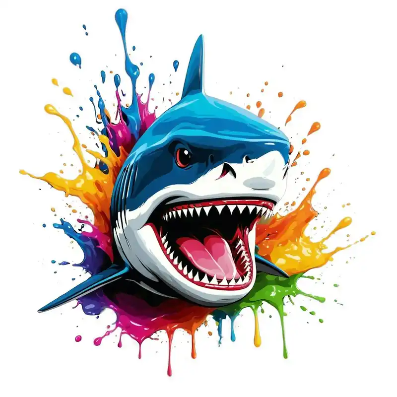 3D Splash Shark Limited Edition
