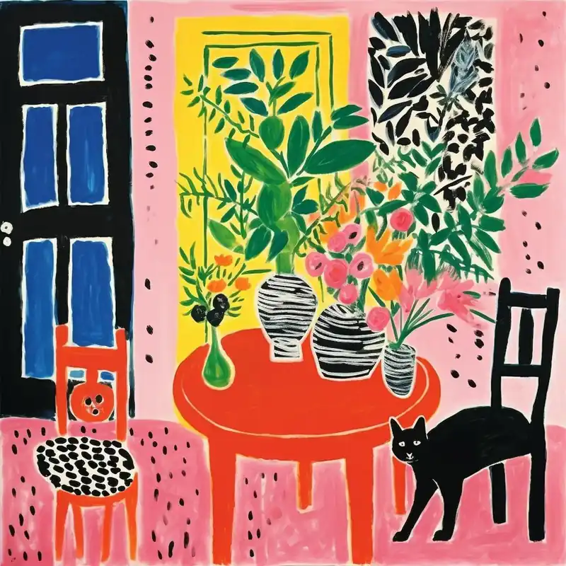 Cat In A Room 4 Bargain