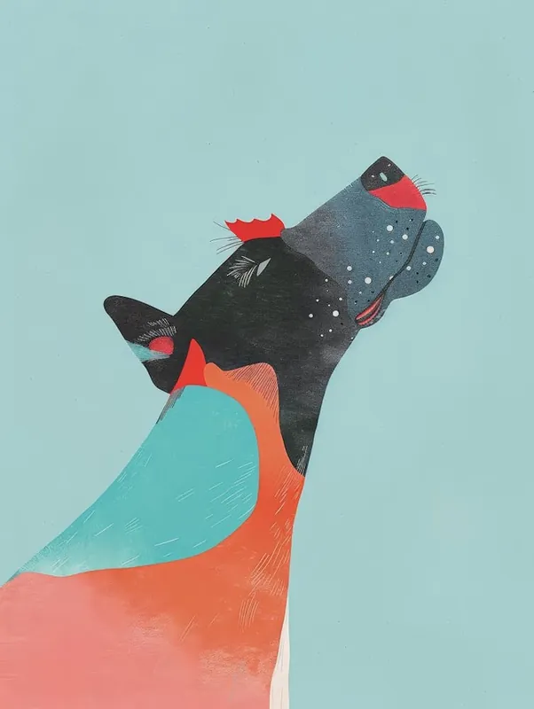 Today Only Dog Canvas Print 3