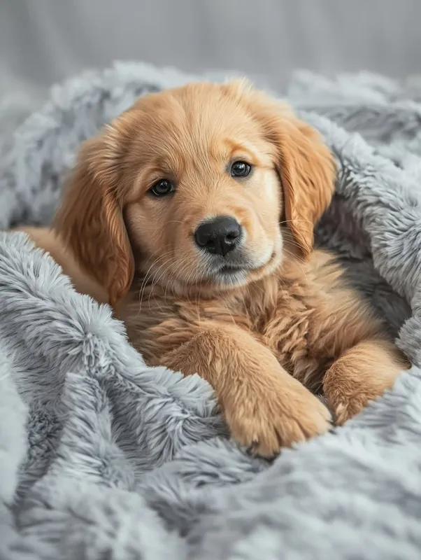 Golden Retriever Puppy. Generated AI. 2 Sale