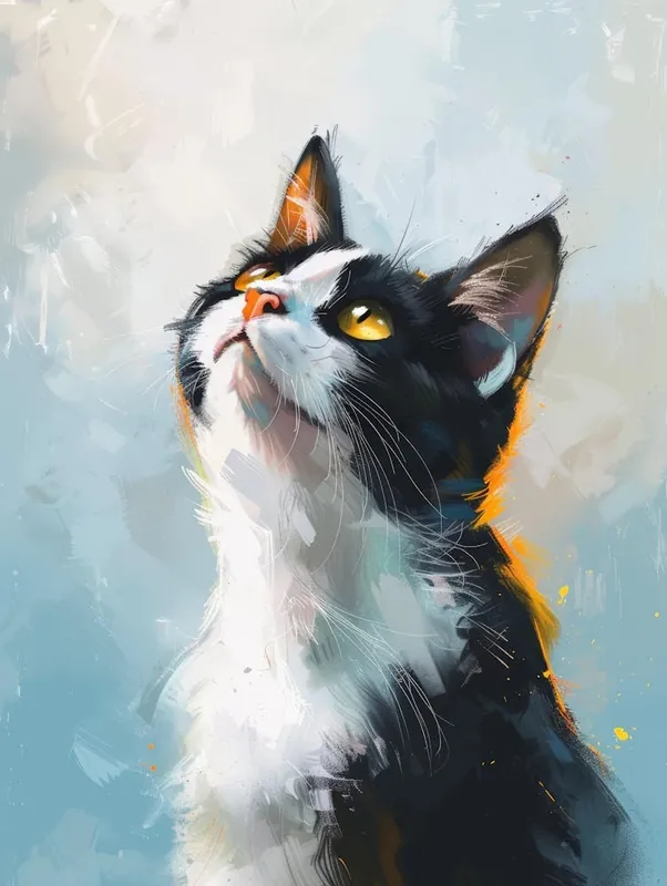 Black And White Cat Special Discount